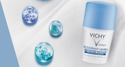 Noutatea vichy - deodorant mineral fără săruri de aluminiu