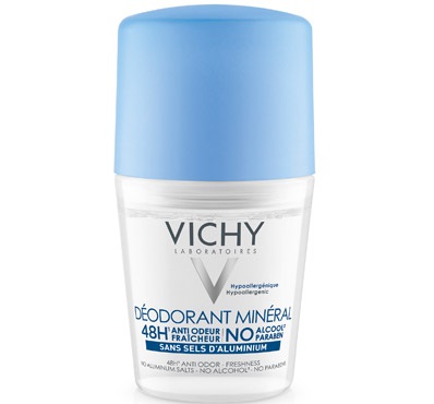 Noutatea vichy - deodorant mineral fără săruri de aluminiu