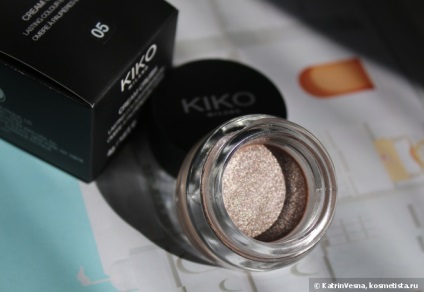 Новите неща Kiko Milano крем сенки в 2 цвята, устойчиви мнения очна линия