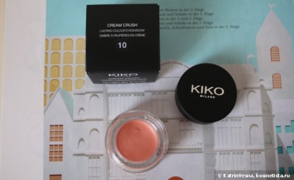 Новите неща Kiko Milano крем сенки в 2 цвята, устойчиви мнения очна линия
