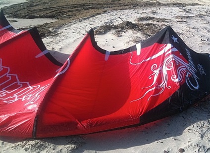 Un nou proiect de la kiteboarding-ul griffin - kite chimera
