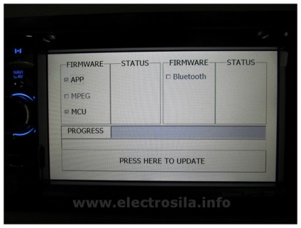 Actualizarea firmware-ului pentru centrul multimedia clarion nx 501e - studio auto sunet electrosil, kiev