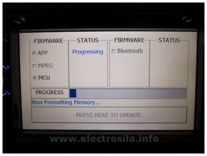 Actualizarea firmware-ului pentru centrul multimedia clarion nx 501e - studio auto sunet electrosil, kiev