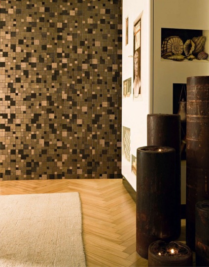 Imagini de fundal cu imitație de zidărie, piatră, mesteacăn și lemn în interior