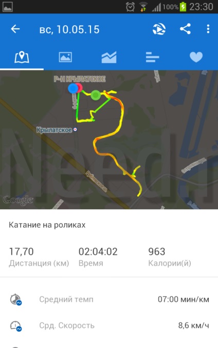 Prezentare generală și comparație a versiunii plătite și gratuite a aplicației sportive runtastic