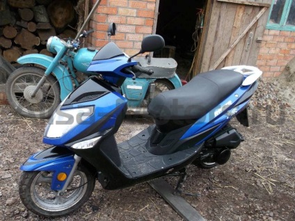 Scooter áttekintés versenyző taurus, alisa-motors