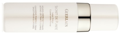 Demachiant spumă facială Guerlain secret de revărsare cremă purificatoare de spumă pură, angelika 2009 blog