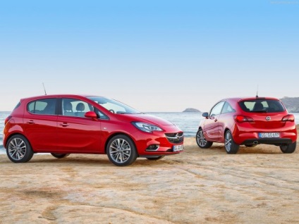 Opel corsa e 2015 specificații, preț și 22 fotografii