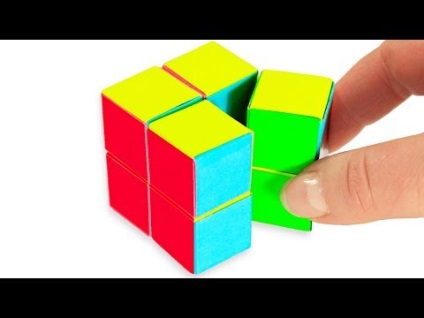 Origami egy papírvödörből a szemetet illetően