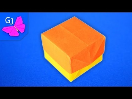 Origami egy papírvödörből a szemetet illetően