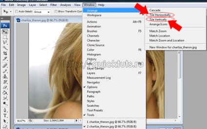 Elementele de bază ale Photoshop duplicarea ferestrelor cu imagini, quicktuts