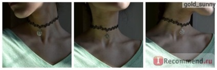 Necklace-choker aliexpress vintage fonott rugalmas tetováló nyaklánc, üreges ki nyújtható csavart