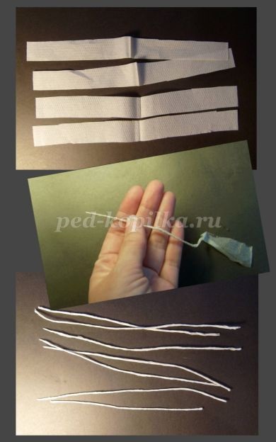 Panou de iris în tehnica hârtiei