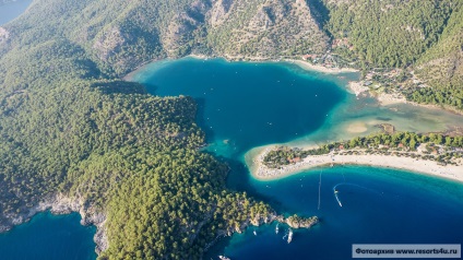 Parapanta în Ölüdeniz, fethiye (Turcia)