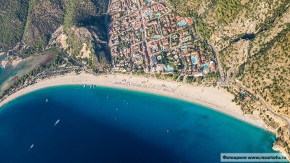 Parapanta în Ölüdeniz, fethiye (Turcia)