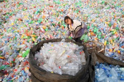Deșeuri de plastic - problema de azi - materiale privind ecologia