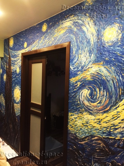 Portofoliu de picturi murale în apartament