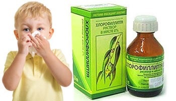 Normele de utilizare a clorofilliptului în adenoide la copii
