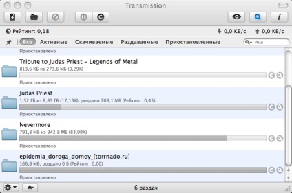 Programe pentru transmisie mac - client torrent de referință