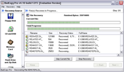 Software de recuperare de date cu cd