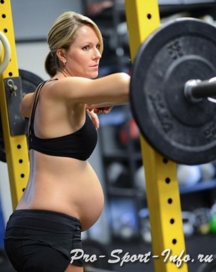 A fitneszterem és a sport ellenjavallt terhes nők számára?