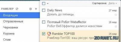 Înregistrați site-ul în top 100 rambler