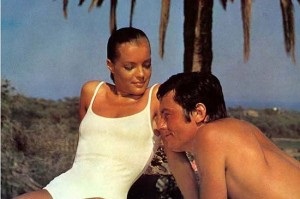 Romy Schneider és nagy szeretete Alain Delonnak, az udvariasság