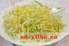 Salată de pui cu legume fierte