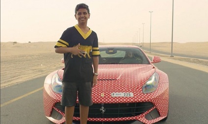 Cel mai tânăr om bogat din Dubai este viața luxoasă a unui Belhasa Rachid de 15 ani