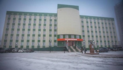 Hat emeleten az egészségügyi Yakutsk városi kórház № 3 ünnepelt egy ünnepi párt