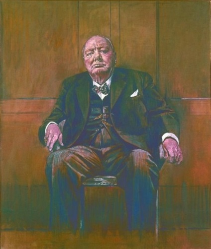 A Winston Churchill Sutherland ecsetének hiányzó portréjának botrányos története, automatikus