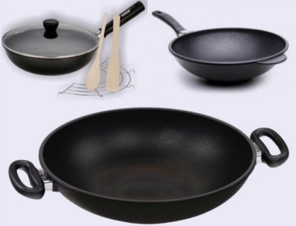 Tigaie wok - ceea ce este necesar, alegere și îngrijire, descriere