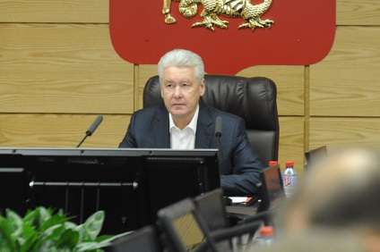 Sobyanin a pus capsula în baza grupului medical din Skolkovo