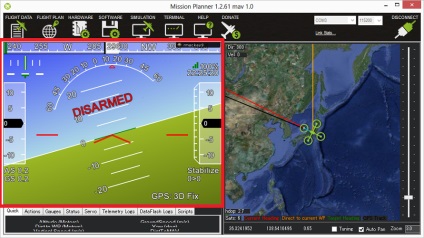 Salvarea valorilor trima și auto-trim ardupilot