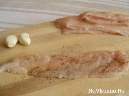 Суперские рулетики з кабачків з курячим м'ясом (курячим) Суперские рулетики з кабачків з курячим м'ясом