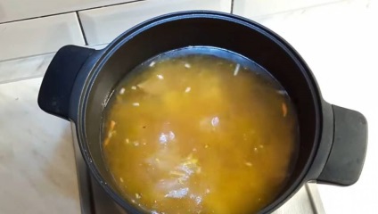 Burgonya leves szederrel - lépésről-lépésre recept a fényképen