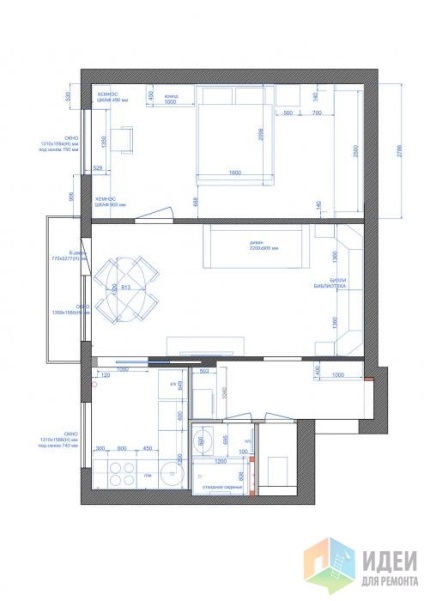 Világos kopecki darab ii-29, átépítés és fürdőszoba egy kétszobás lakásban, csempe keram marazzi in