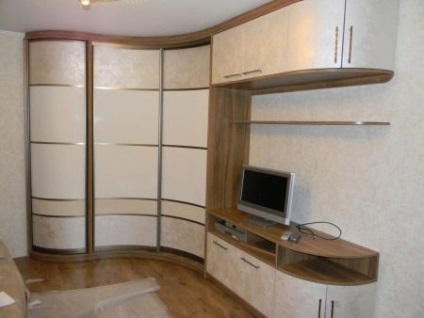 Sala de colț (49 de fotografii) dulap în hol, sisteme de colț-barbete pentru o cameră mică