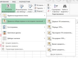 Условно форматиране в Excel тя работи, можете да се отпуснете