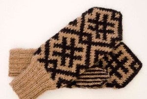 Mănuși tricotate de mână în lecția de antrenament (fotografii și diagrame)