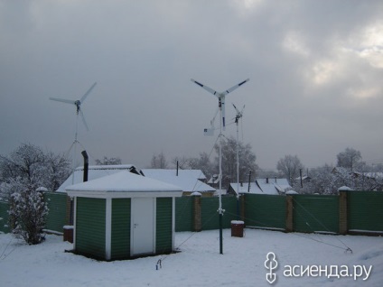 Centrala eoliana pentru o cabana