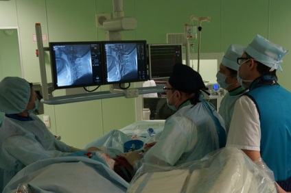 În centrul federal al chirurgiei cardiovasculare, numit după