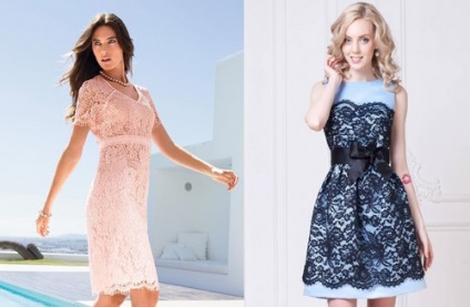 Válassz divatos csipke ruha gyönyörű csipke ruhák 2017-2018 fotó, újdonságok, stílusok