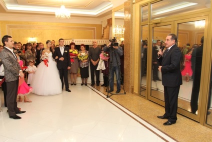 A halomban megnyílt egy felújított esküvői palota, a Kurgan régió kormánya