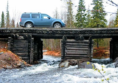 Vehiculele off-road raportează călătoria spre Karelia la nissan pathfinder 2006