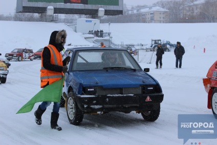 În Syktyvkar, a treia etapă a cursei 