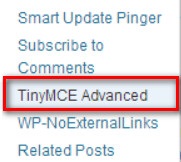 Wordpress WYSIWYG редактор TinyMCE напреднали