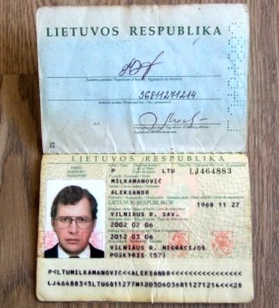 Hackerii au fuzionat informații despre falsificarea pașapoartelor false ale lui Sergey Mavrodi