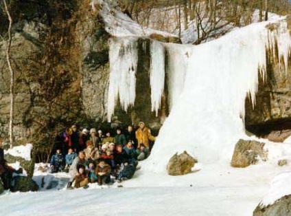 Cascade înghețate - site-ul pentru copii zateevo