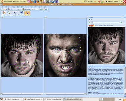 Note despre morfingul sorocos al imaginilor de către suita de animație a programului Morpheus (suita de animație foto Morpheus) -